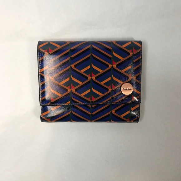 Calvin Klein Handbags - Citi Grid Stacked Print Bi-Wallet